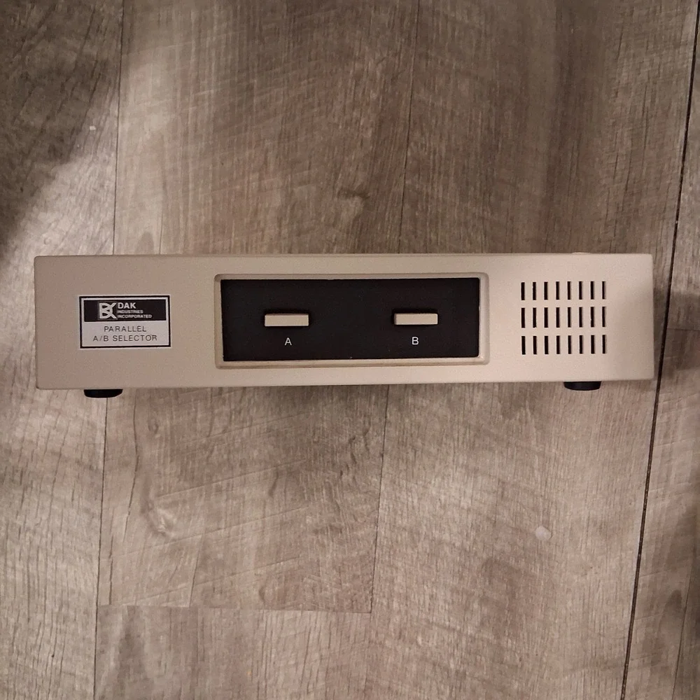 DAK Industries Parallel A/B Selector, Order 4644, 36 Pin SCSI - Vintage 1980/90s